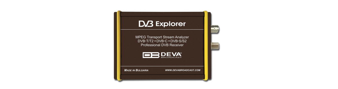 DVB Explorer — Modulation & MPEG Analyzer